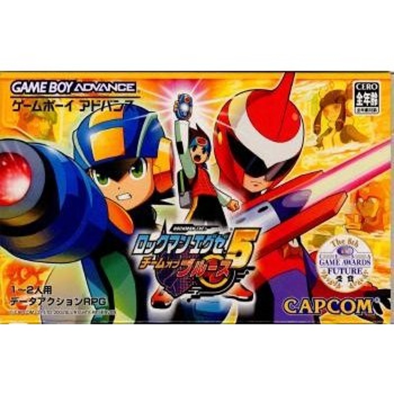 中古即納』{箱説明書なし}{GBA}ロックマンエグゼ5 チーム オブ