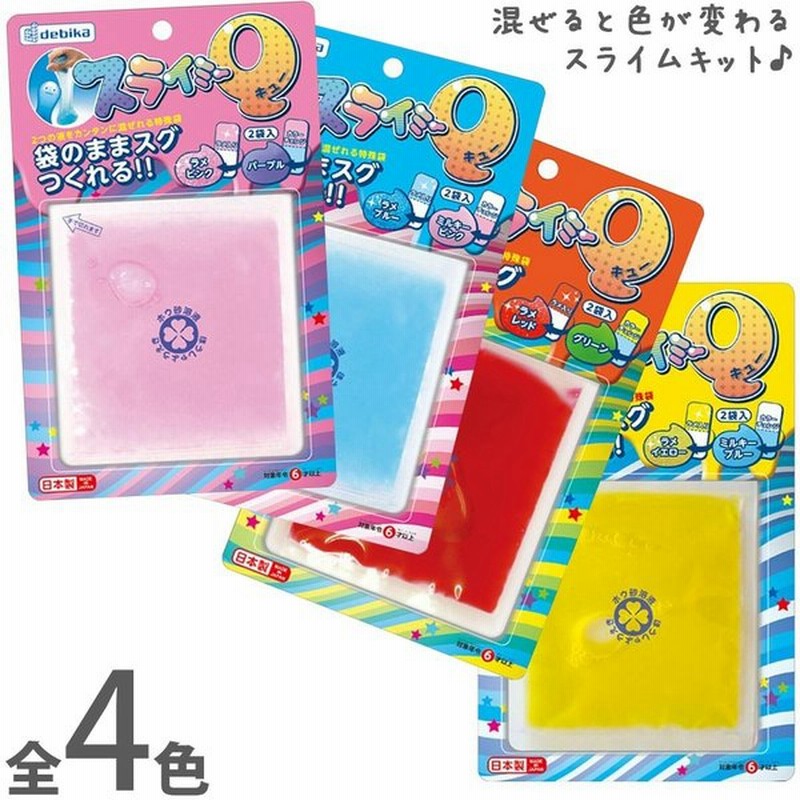 スライム スライミーq キット セット 材料 工作 図工 自由研究 制作 小学校 手作り おもちゃ 実験キット 科学 小学生 室内 遊び 通販 Lineポイント最大0 5 Get Lineショッピング