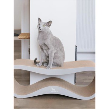 超大貓抓板一體立式貓窩多貓家庭磨爪器瓦楞紙耐磨耐抓8字貓爪板