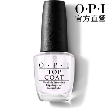 OPI 官方直營．Top Coat 亮麗保色護甲油15mL-NTT30