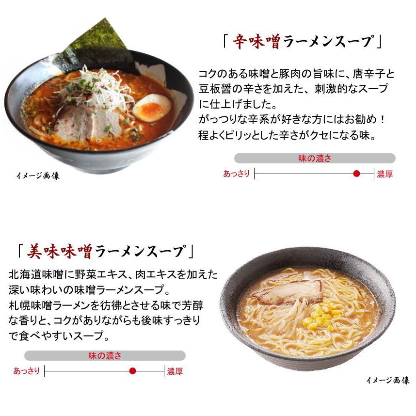 味噌好きにオススメの食べ比べセット。４種類の味噌ラーメンが楽しめる！≪味噌三昧４食セット≫