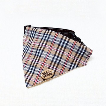 Ella Wang Design Scarf 寵物  格紋 領巾 貓 狗