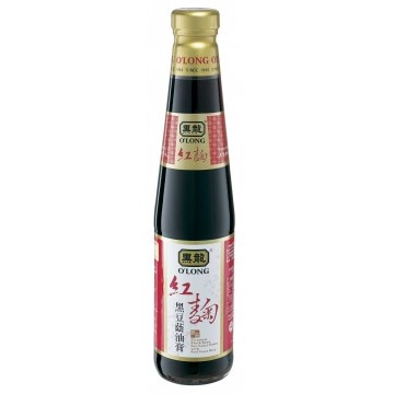 黑龍紅麴黑豆蔭油膏400mL