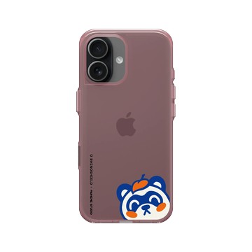 iPhone 17 Clear (相機按鈕) 晶醺玫 - Paiheme Studio - 狸貓偷偷看