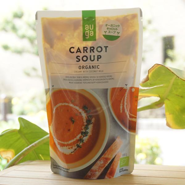 auga オーガニック (キャロット)スープ 400g むそう CARROT SOUP ORGANIC