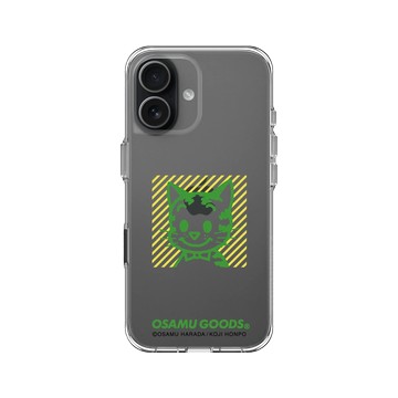 iPhone 17 Clear Case（相機按鈕） 透明 - OSAMU GOODS - 多彩系列-Cat