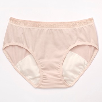 莎薇-日間生理褲 M-LL低腰標準款生理褲(粉膚) AS3515SJ