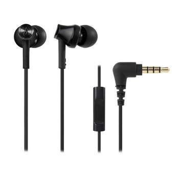 【audio-technica 鐵三角】ATH-CK350iS 智慧型手機用耳塞式耳機 多色