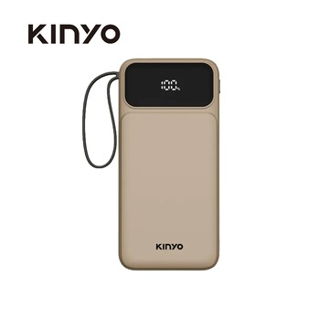 KINYO 微儲能自帶線行動電源  10000/20000mAh