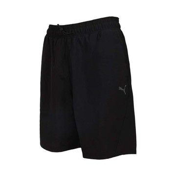 PUMA RAD CAL 男8吋短風褲-歐規 五分褲 休閒 慢跑 68162301 黑灰
