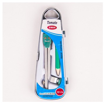 Tomato 萬事捷 TP-74 金屬圓規 (2.0鉛筆)【APP滿額下單10%點數(單一帳號最高5000點)】1/31止