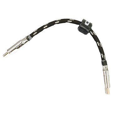 FIIO 飛傲 TYPE-C轉TYPE-C 充電數據線 金屬外殼 純銅鍍銀線 10cm  銀色 + 黑色  1個