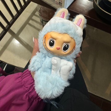 優質版新品魚尾獅泡泡米蘭拉布布掛件搪膠玩偶公仔毛絨潮玩女生禮物