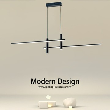 鋼材烤漆28W造型吊燈 F121-19-30101