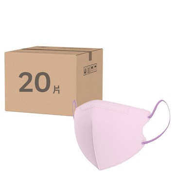 JIUJIU 親親 醫療口罩(未滅菌) 3D成人立體醫用口罩  淡紫芋粉  2包  10片