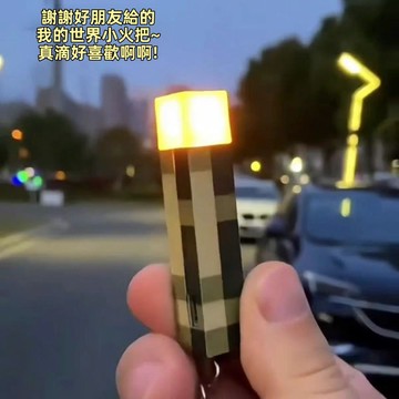 【台灣現貨】火把燈鑰匙扣 火把燈 火把鑰匙扣 迷你火炬 迷你鑰匙扣 鑰匙圈 小火炬 書包手辦 公仔掛件 迷你掛件