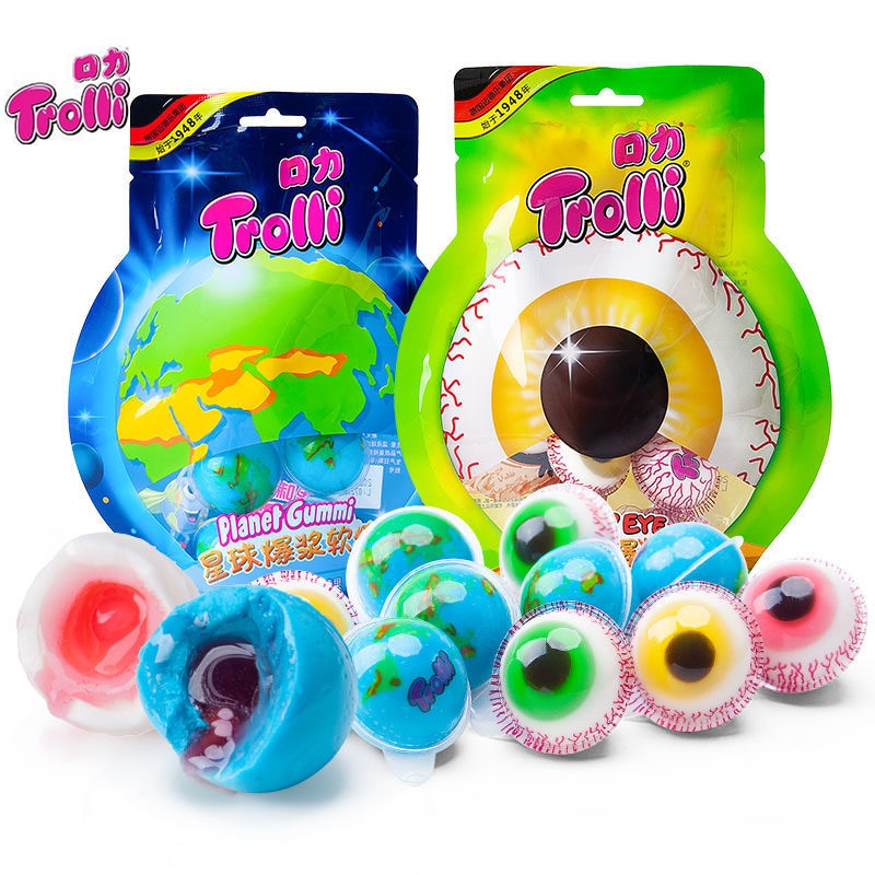 Trolli 地球グミ 61個入り ギフト 大容量 グミ 業務用 Gummi Sns トローリー Planet ティックトックグミ 韓国グミ 大人気 箱買い 韓国お菓子 Ticktok 正規品 韓国 Youtube