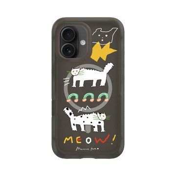 iPhone 16 AirX 本質黑 - MacaronToe 馬卡龍腳趾 - 喵 MEOW!