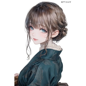 【9 月新作】07-142-0045 人物貼紙 幻想復古浪漫茶館