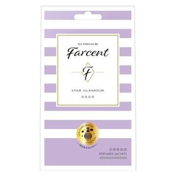 farcent 花仙子 衣物香氛袋 3個  真我星夜  30g  1盒