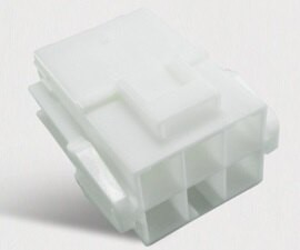 VLR-06V   6.2mm間距  6P Receptacle  JST VL系列線對線連接器 / 空中接頭 (10個含稅價)【佑齊企業 iCmore】