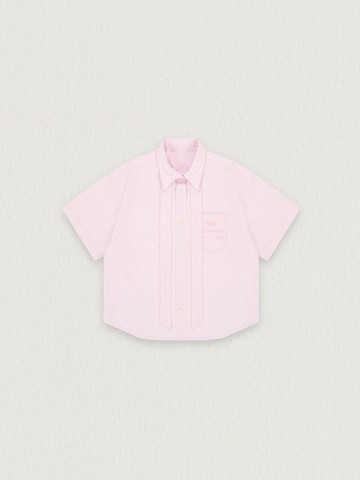 Organza Pocket Tie Shirts