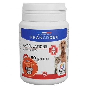 FRANCODEX 法典 關節軟骨靈活錠 犬貓用 60錠  維護骨骼/關節  1罐