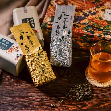 【新寶順】白茸遊龍禮盒精裝組（精緻手採台灣茶／台灣茶禮盒／伴手禮推薦／年節禮盒／過年禮盒）