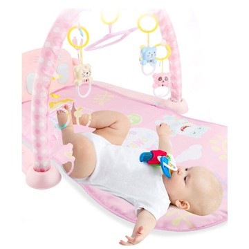 健身框男孩和女孩爬行遊戲毯拼圖多功能圍欄爬行墊啟蒙