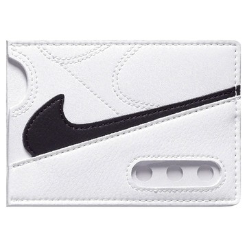 NIKE 耐吉 ICON AIR MAX 90 N1009740102OS 卡片夾  白黑  1個  11.5 x 8 cm