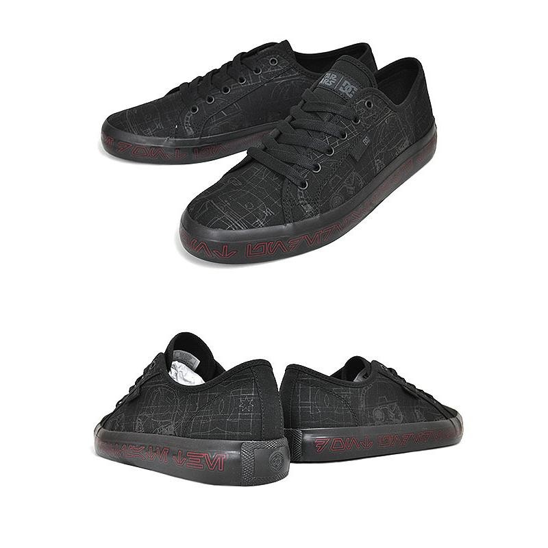 DC SHOES STAR WARS MANUAL BLACK/GREY/RED dm222106-xksr ADYS300718