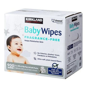 【BW賣場】單包 Kirkland Signature 科克蘭 超柔軟嬰兒濕巾 100 張 #1212100