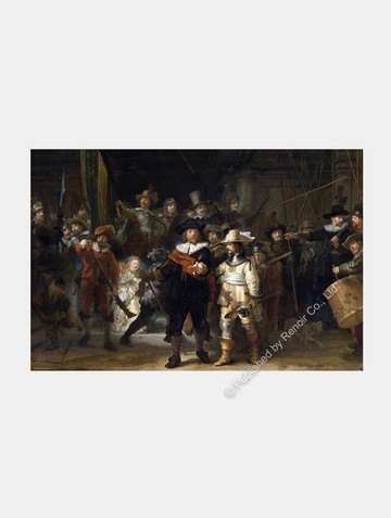 夜巡/1008片/林布蘭