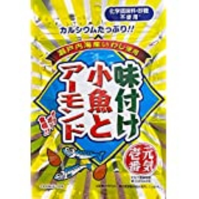 味付け小魚とアーモンド　50ｇ×10袋セット（オカベ）