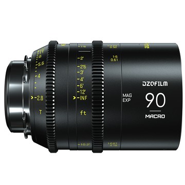 DZOFILM 電影鏡頭 DZOFILM VESPID PRIME 玄蜂系列 Macro 90mm T2.8 全片幅定焦專業電影鏡頭 PL-MOUNT