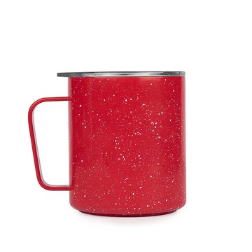 MiiR 雙層真空 保溫/保冰 露營杯(非滑蓋開關) 12oz/354ml 琺瑯紅