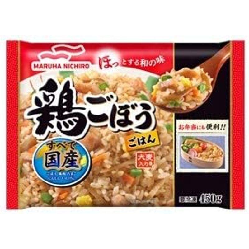 冷凍マルハニチロ 鶏ごぼうごはん 450g×12個