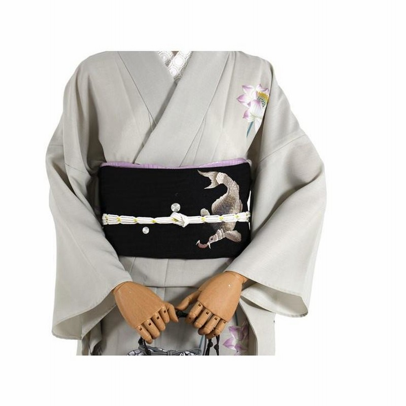 浴衣 新作 撫松庵 仕立て上がり洗える浴衣 単品 蓮（ベージュ