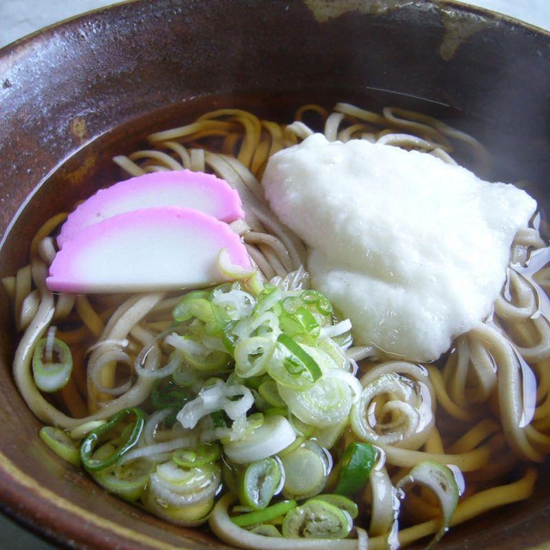 自然薯そば 乾麺 (めん200g(2食入) つゆ35ml×2)×2 蕎麦北海道・沖縄県・離島 配送不可