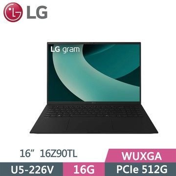 LG gram 16Z90TL-G.AS55C2 黑(Ultra 5-226V/16G/512G SSD/WQXGA/16/W11)
