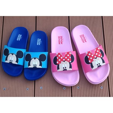 歡樂米奇米妮兒童拖鞋  e鞋院