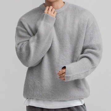 正韓保暖素面堅固馬海毛針織上衣 4色 YUPPIE 預購商品 0113