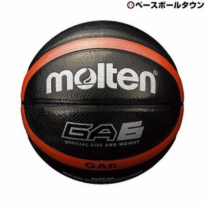 モルテン バスケットボール6号球 インドア アウトドア対応 ブラック BGA6-KO