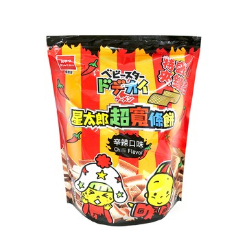 [家速配]優雅食星太郎超寬條餅辛辣口味特盛夾鏈包