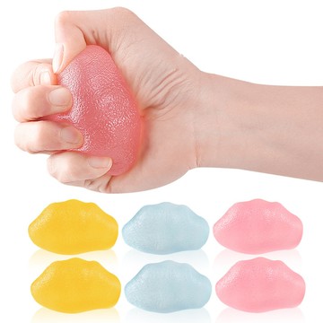 大友los2178口TPR雲朵握力球柔軟回彈手部解壓拳形握力減壓腕力鍛煉器材