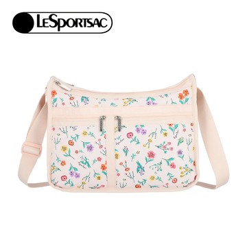 Lesportsac Deluxe Everyday Bag 奢華斜背包/ 輕舞野花