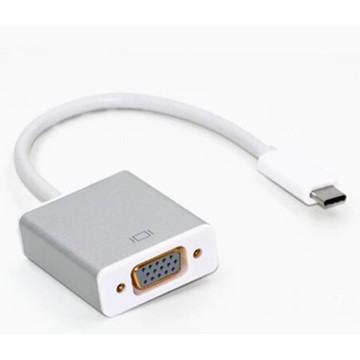 熠銘type-c轉VGA轉換器 USB 3.1接口筆記本macbook接投影儀轉換線