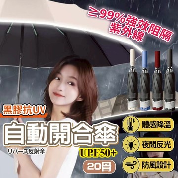【反向收傘雨水不亂噴💦】反光反向傘 折疊傘 反向雨傘 自動傘 反向自動傘 摺疊雨傘 反光條雨傘 反光雨傘  反向傘 雨傘