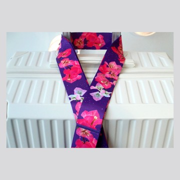 Teeoff台灣原創行李束帶 如紙之花系列