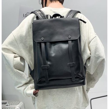 歐洲男真皮背包時尚休閑戶外潮男皮質街頭背包電腦雙肩包